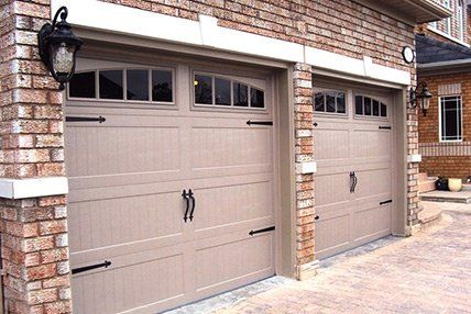 5950 stamped carriage house garage door