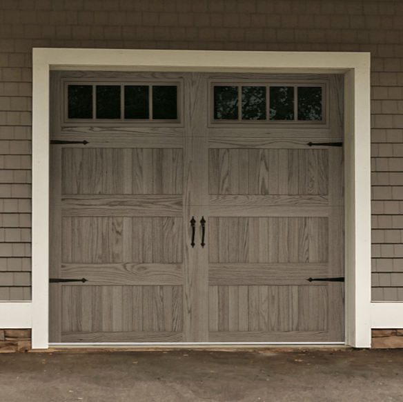 woodtone garage door