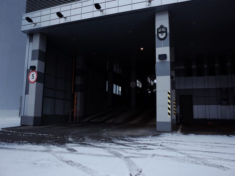 Garage door when it's cold