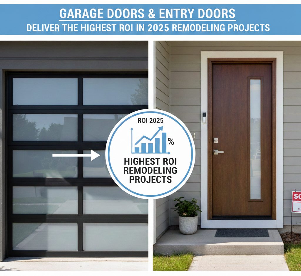 Garage Door Highest ROI in 2025 