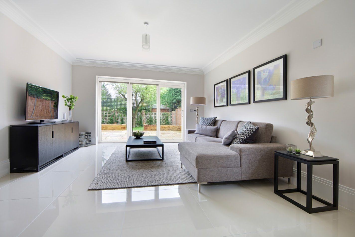 patio door connected to living room