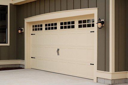 5251 stamped carriage house garage door