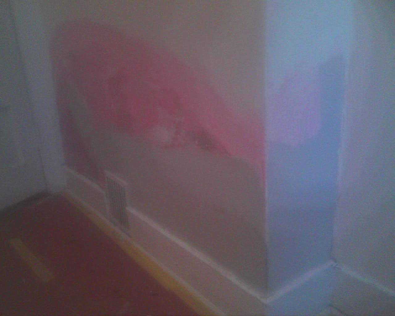 After Fixing the Wall — Hammond, IN — Bob's Plastering & Painting