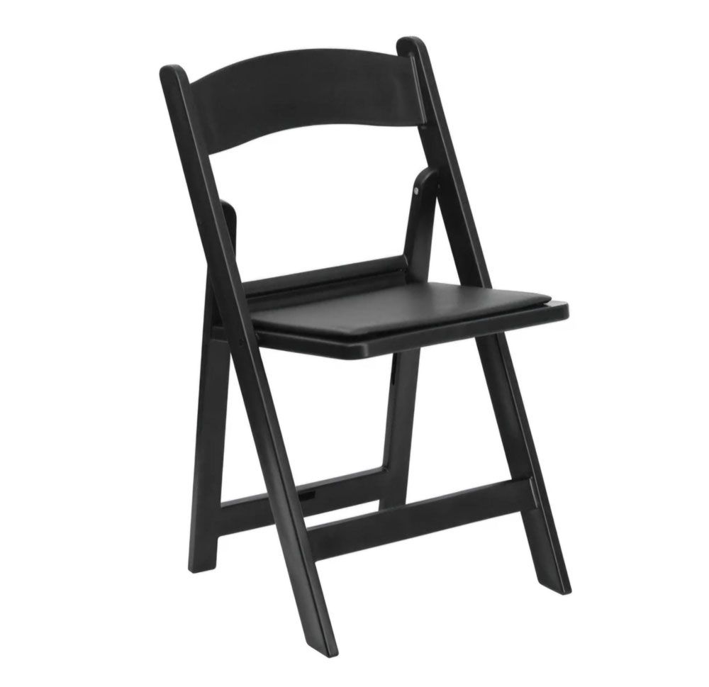 Black padded Rasin chair