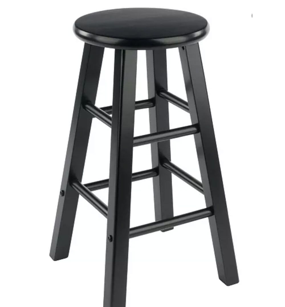 Black Wood Bar stool