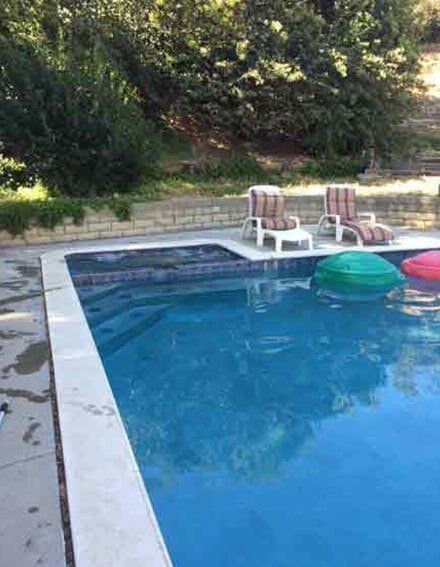 Clear pool After cleaning - Pool services in Whittier, CA