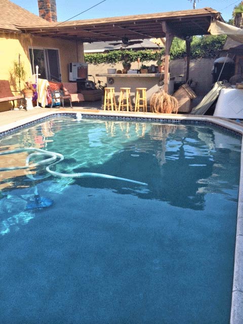 Pool with mini bar - Pool services in Whittier, CA