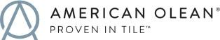 the american clean proven in tile logo is shown on a white background .