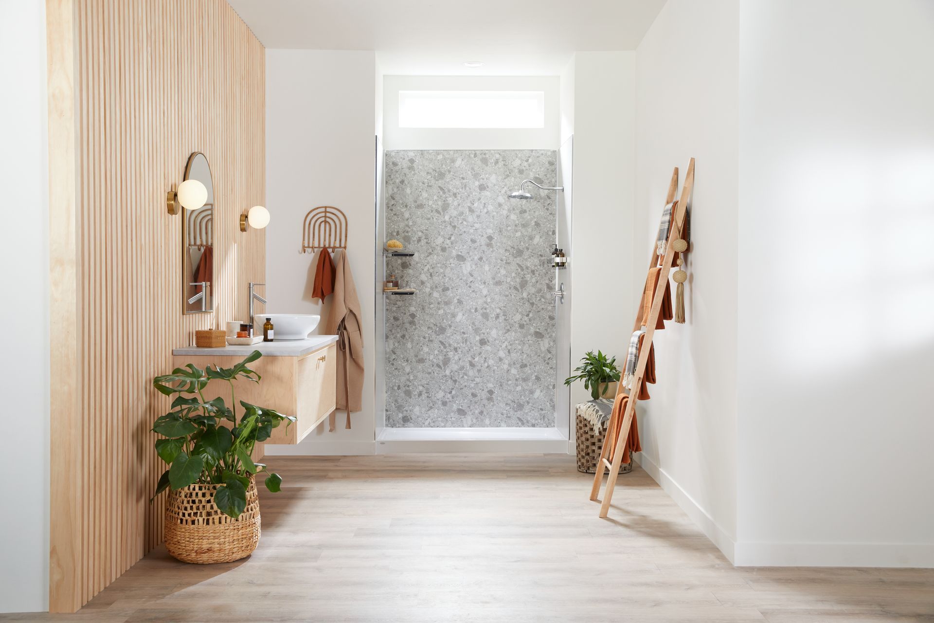 A bathroom remodel using financing options in Moline, IL