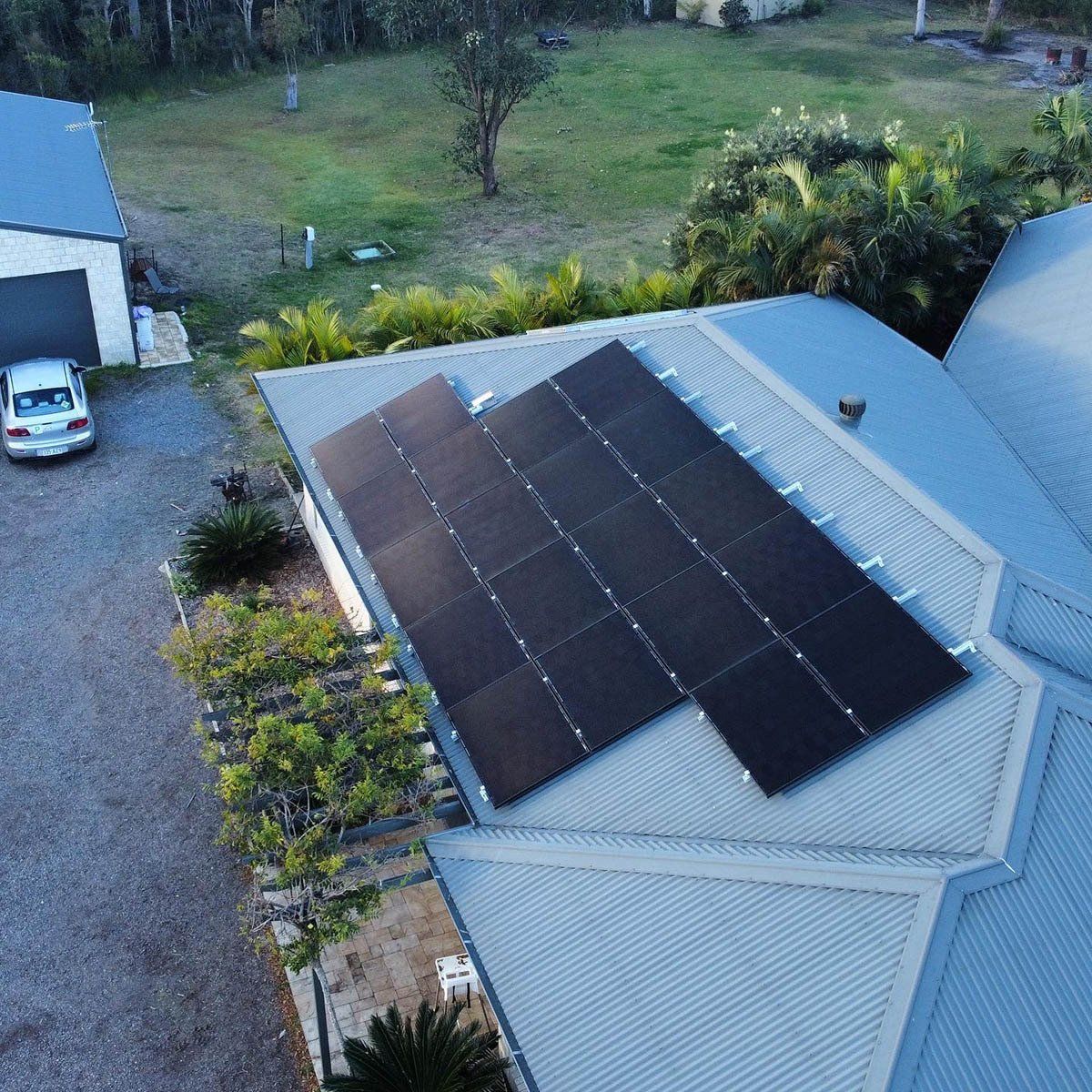 Newly Installed Solar Panel — Local Electrician in Port Stephens, NSW