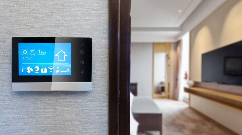 Smart Home Touchscreen Control Panel — Local Electrician in Port Stephens, NSW