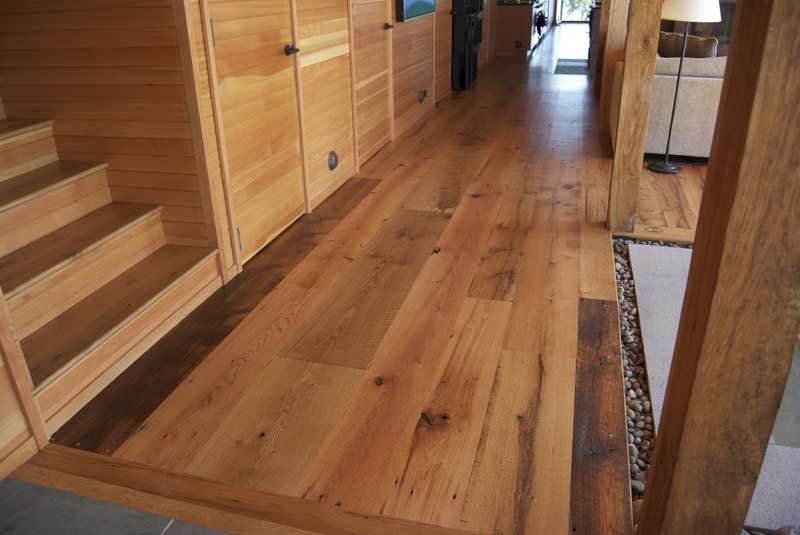 engineered flooring in a residential house