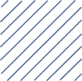 Blue crosshatched graphics