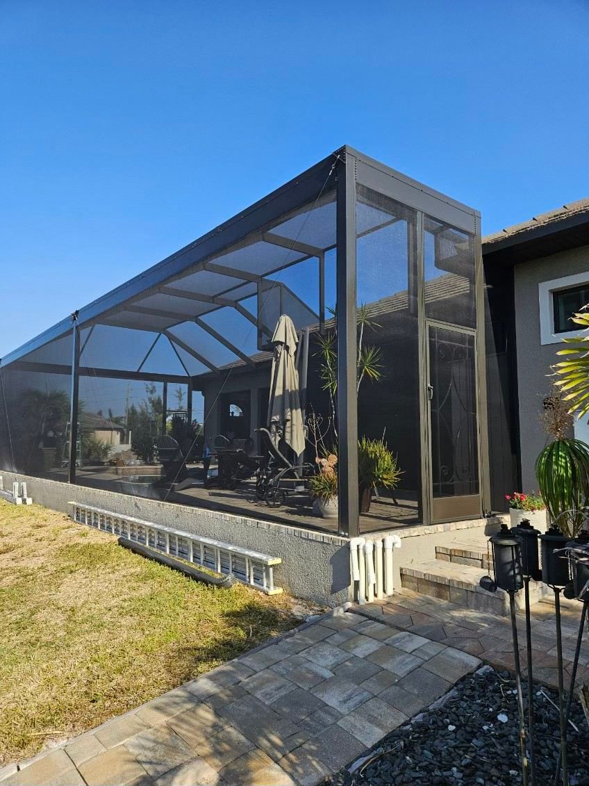 West Coast Screening, Screen Enclosure, Pool cage, Screen repair, Rescreening, Port Charlotte, North Port, Venice, Sarasota