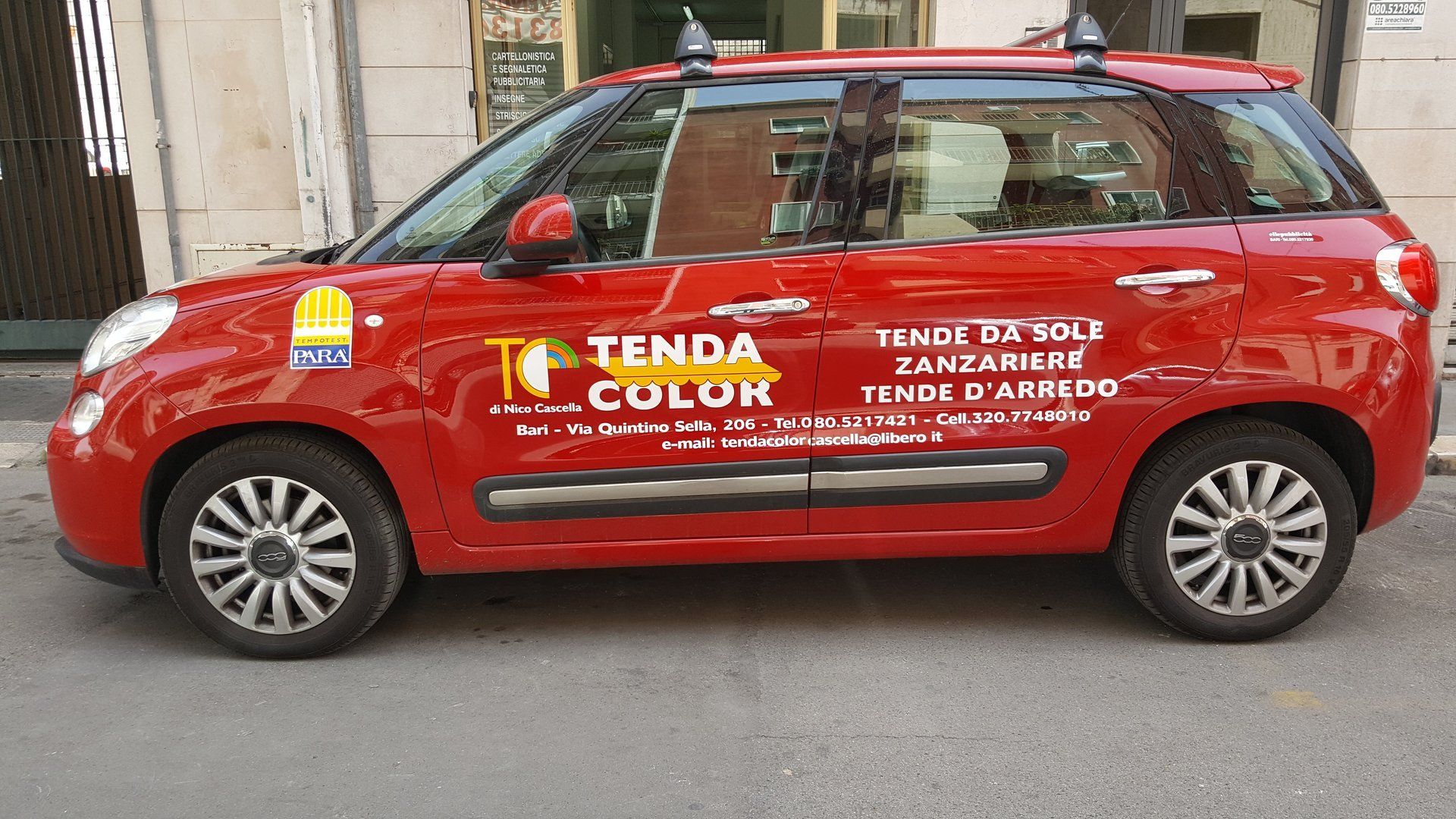 scritte su auto