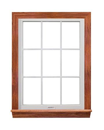 finestra in PVC con isolamento termico
