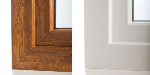 finestre in PVC e in legno