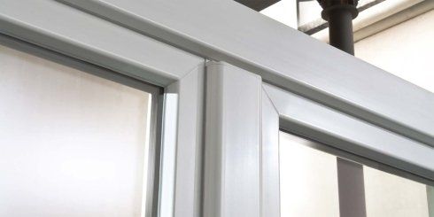 infisso bianco in PVC