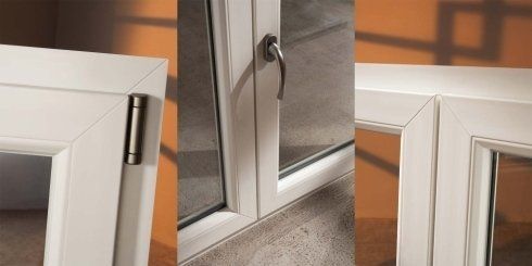 infisso bianco in PVC