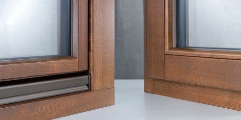 finestra in legno particolare