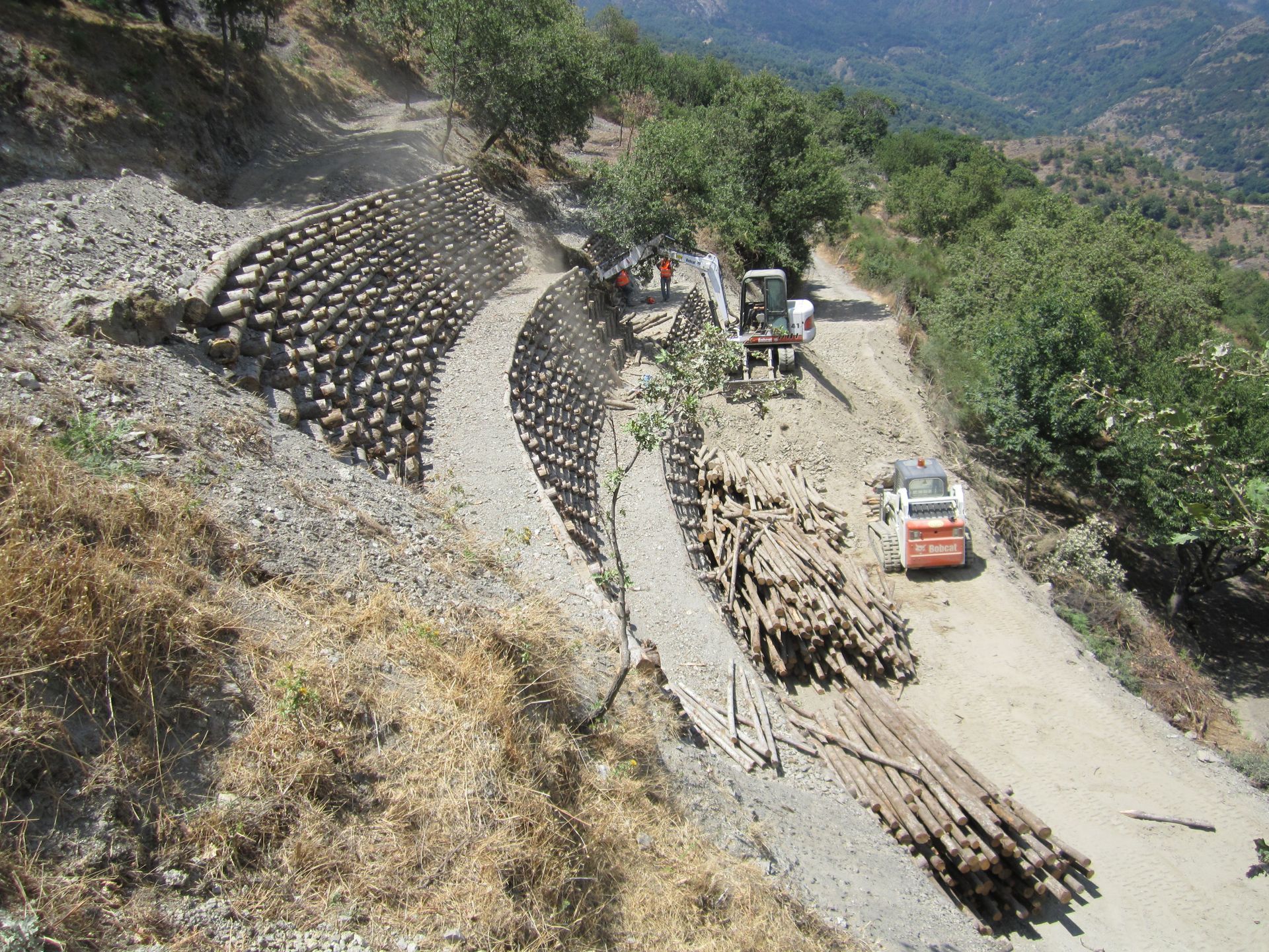 opere di ingegneria naturalistica per scarpate