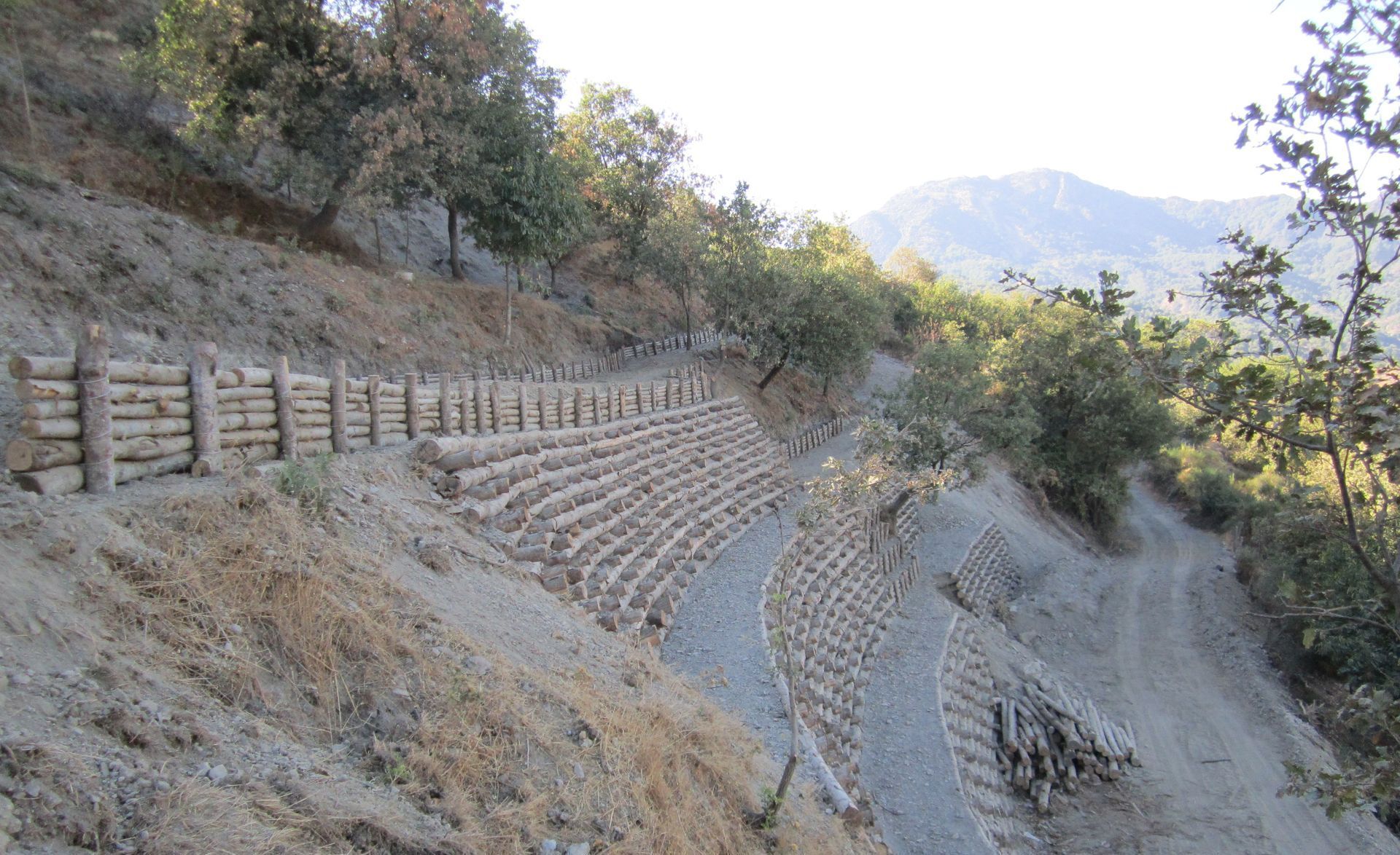 palizzate di contenimento