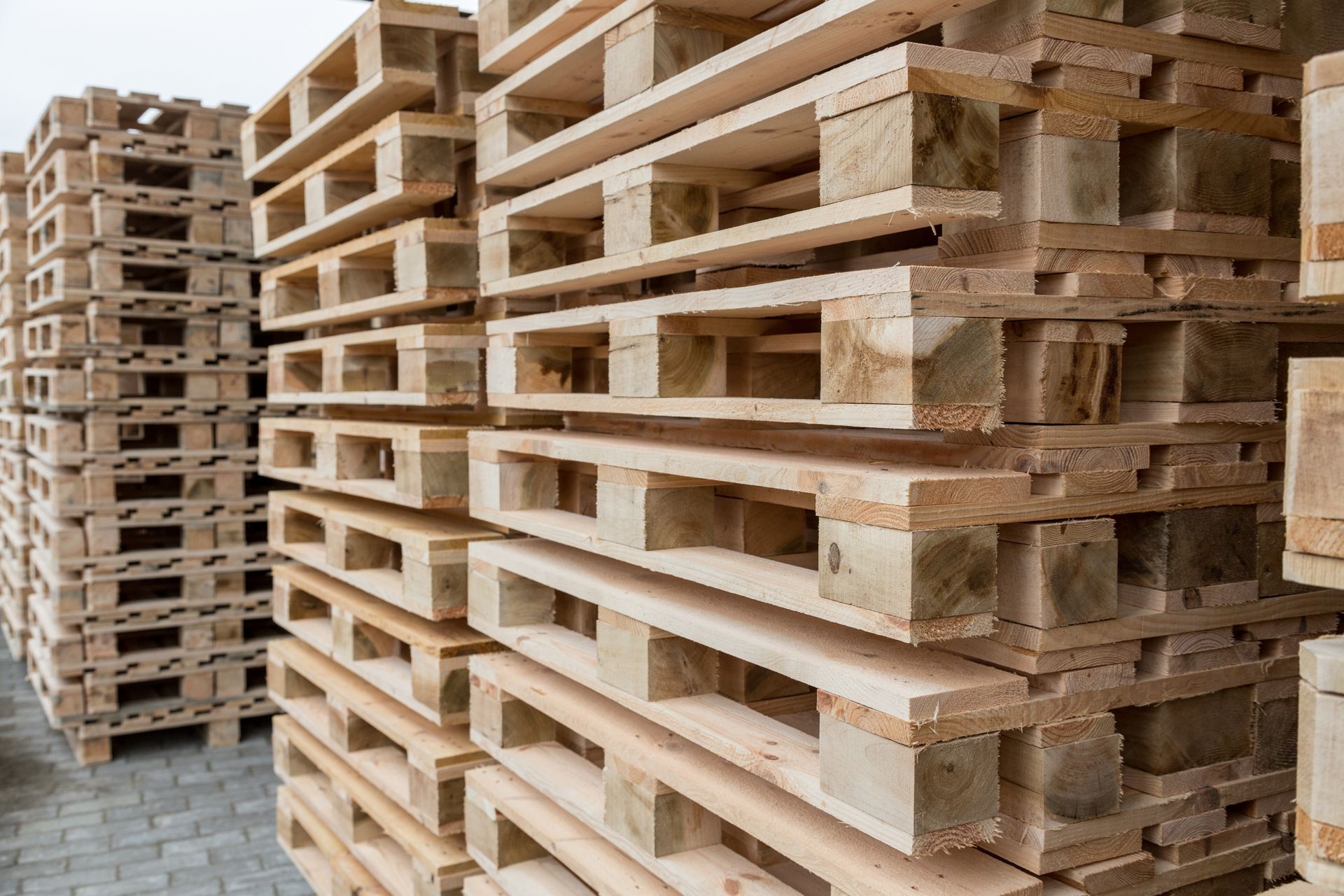 Pedane di legno per imballaggi