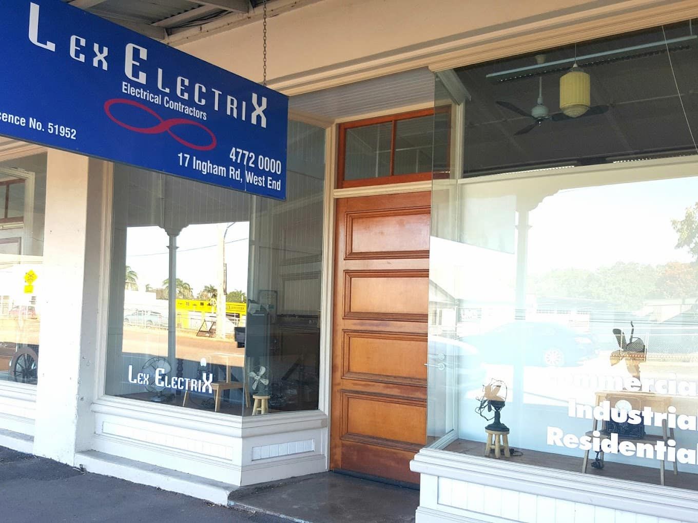 A Store Front With A Sign That Says Lex Electrix — Lex Electrix In West End, QLD