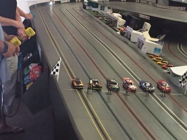 Slot Cars on Racing Track — Maxx Family Fun Centre in Port Macquarie, NSW