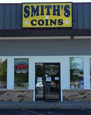 Coin Appraisal — Smith's Coins Store Front in Lafayette, IN