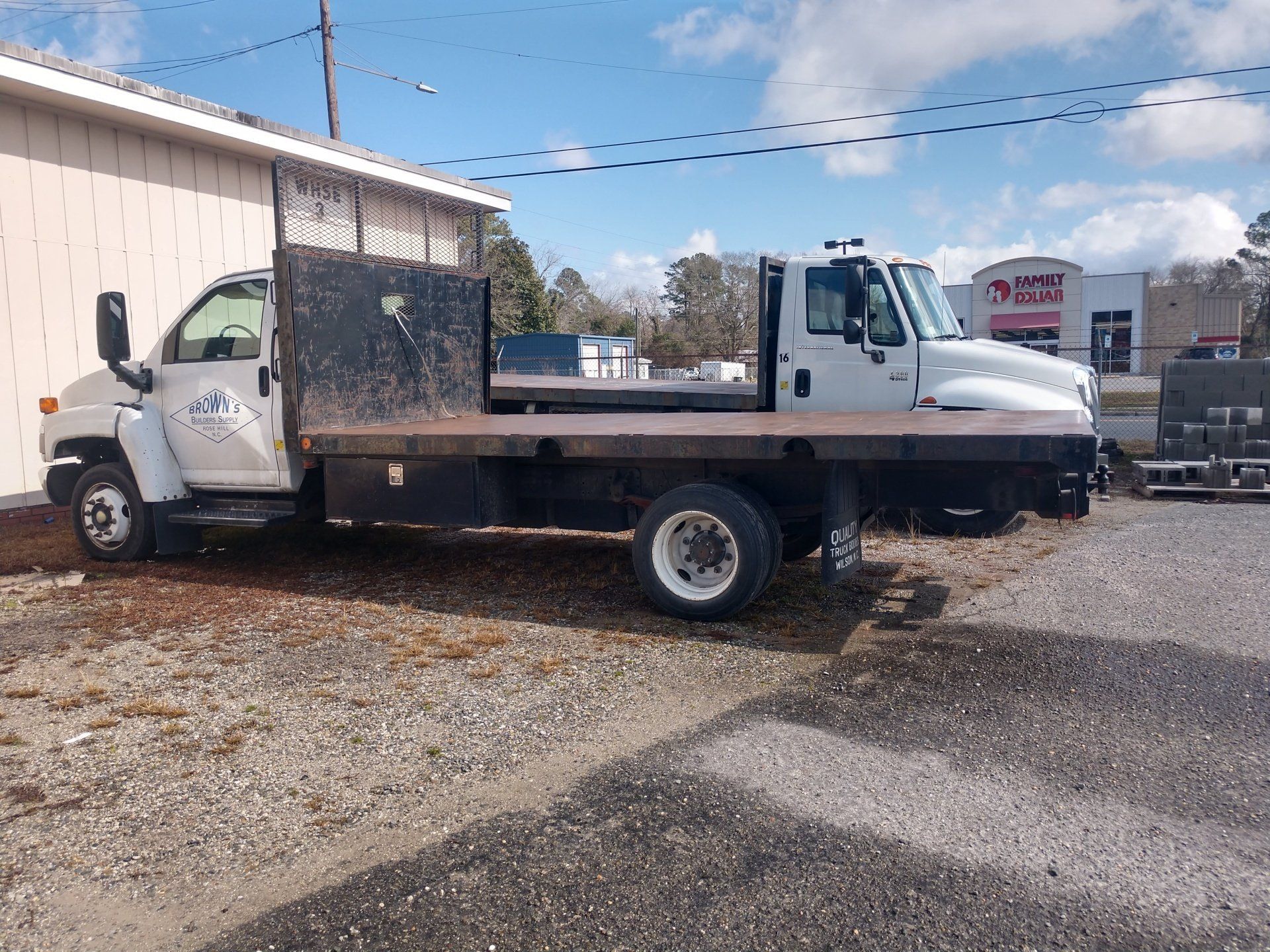 Truck — Rose Hill, NC — Brown’s Builders Supply Inc.
