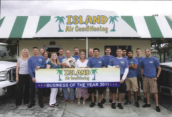 Island Air Conditioning — Island Air Conditioning Employees in Delray Beach, FL