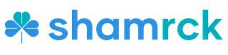 Shamrck Linear Two Color Logo