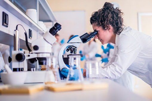 Women working in healthcare life sciences covid