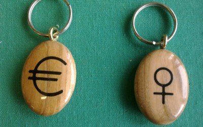 Portachiavi in legno