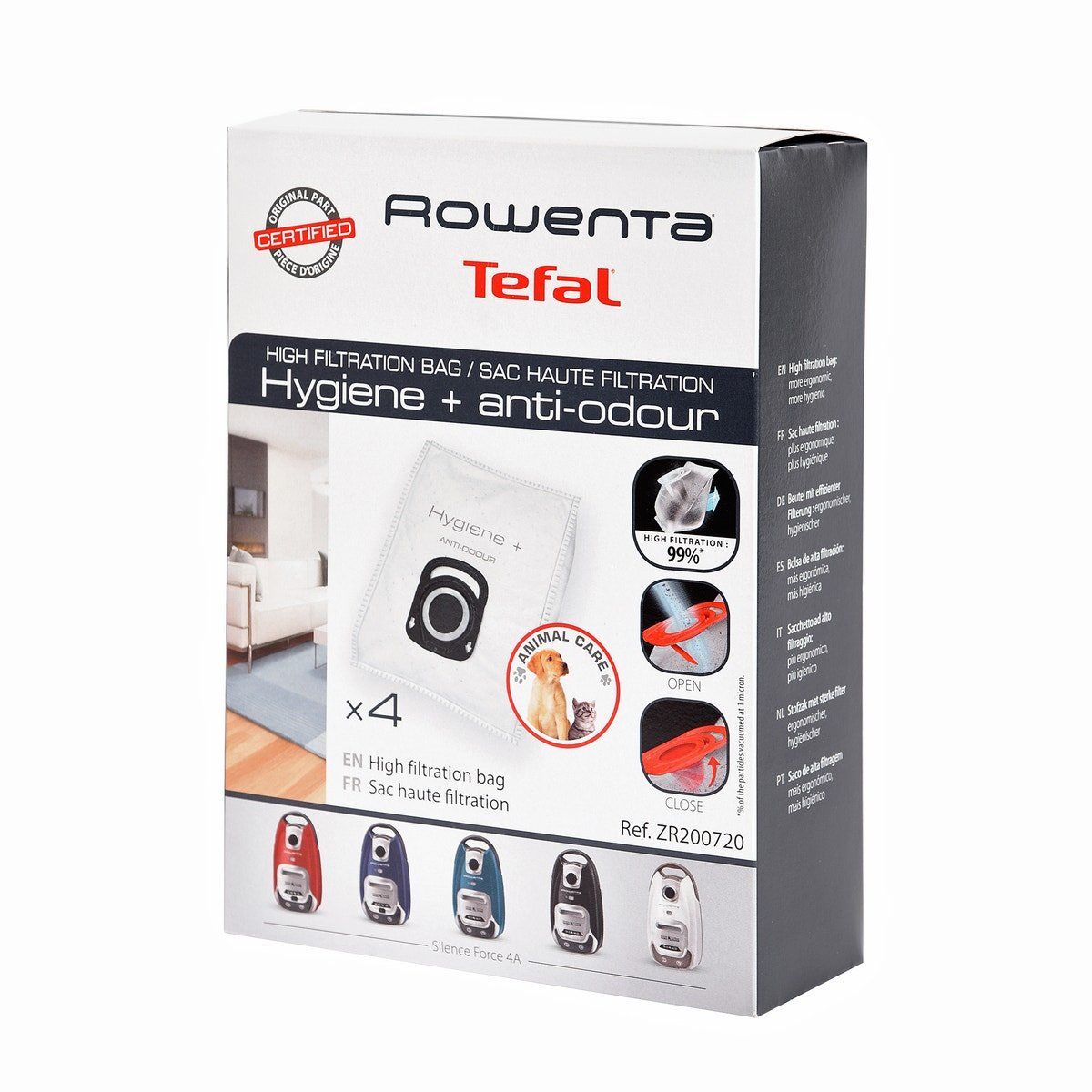 sacchetti per aspirapolvere Rowenta