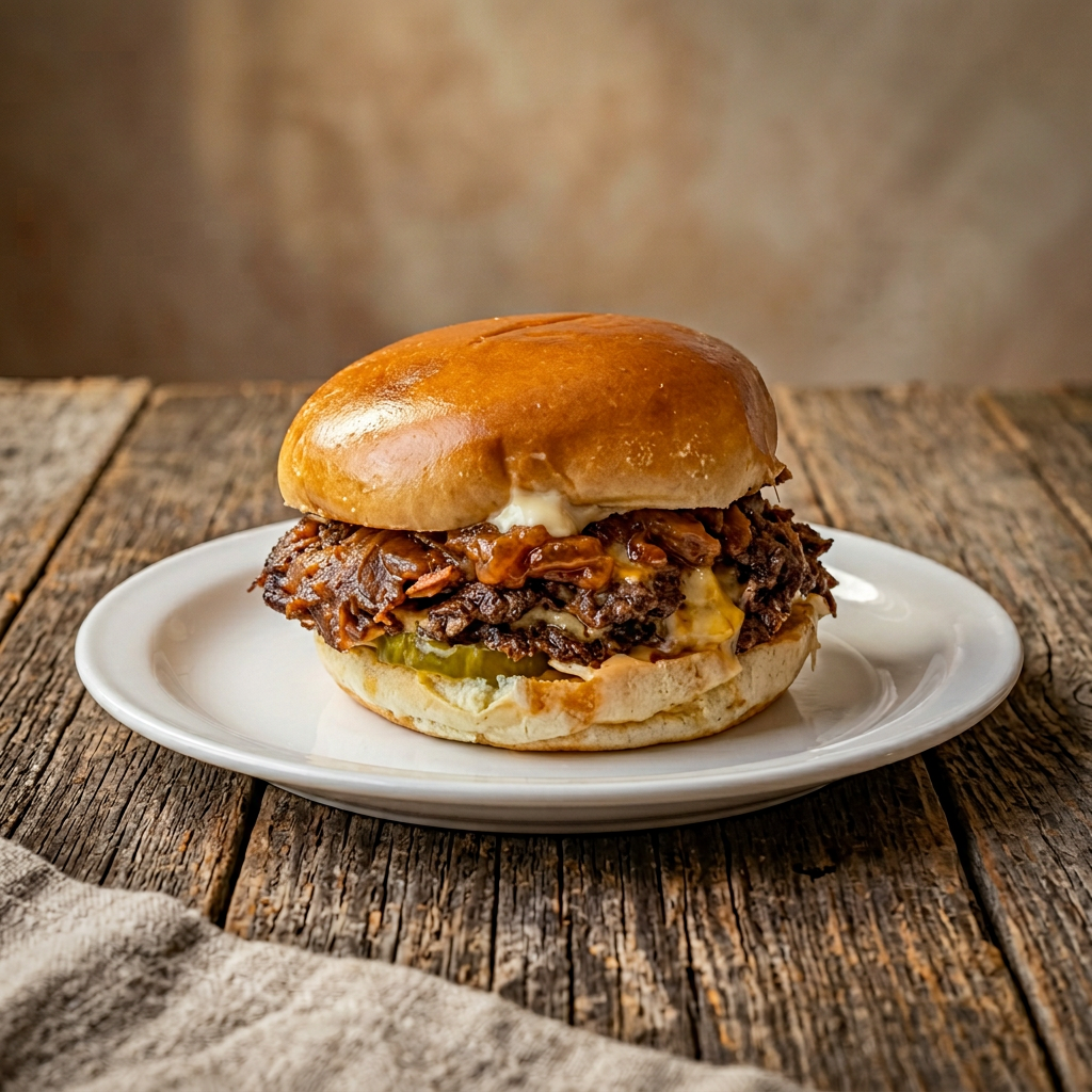 Tray of food with chicken and rice, sauces in containers on wood.