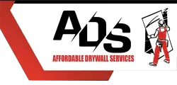 A logo for ADS Affordable Drywall Services