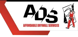 A logo for ADS Affordable Drywall Services