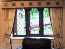 bespoke window dressings - bury - GPS soft furnishings - window pelmet