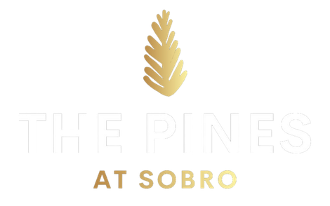The Pines at Sobro Logo - footer, go to homepage