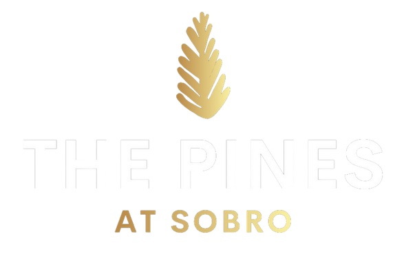 The Pines at Sobro Logo - footer, go to homepage