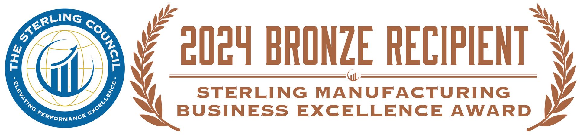 A 2024 bronze recipient of the sterling manufacturing business excellence award