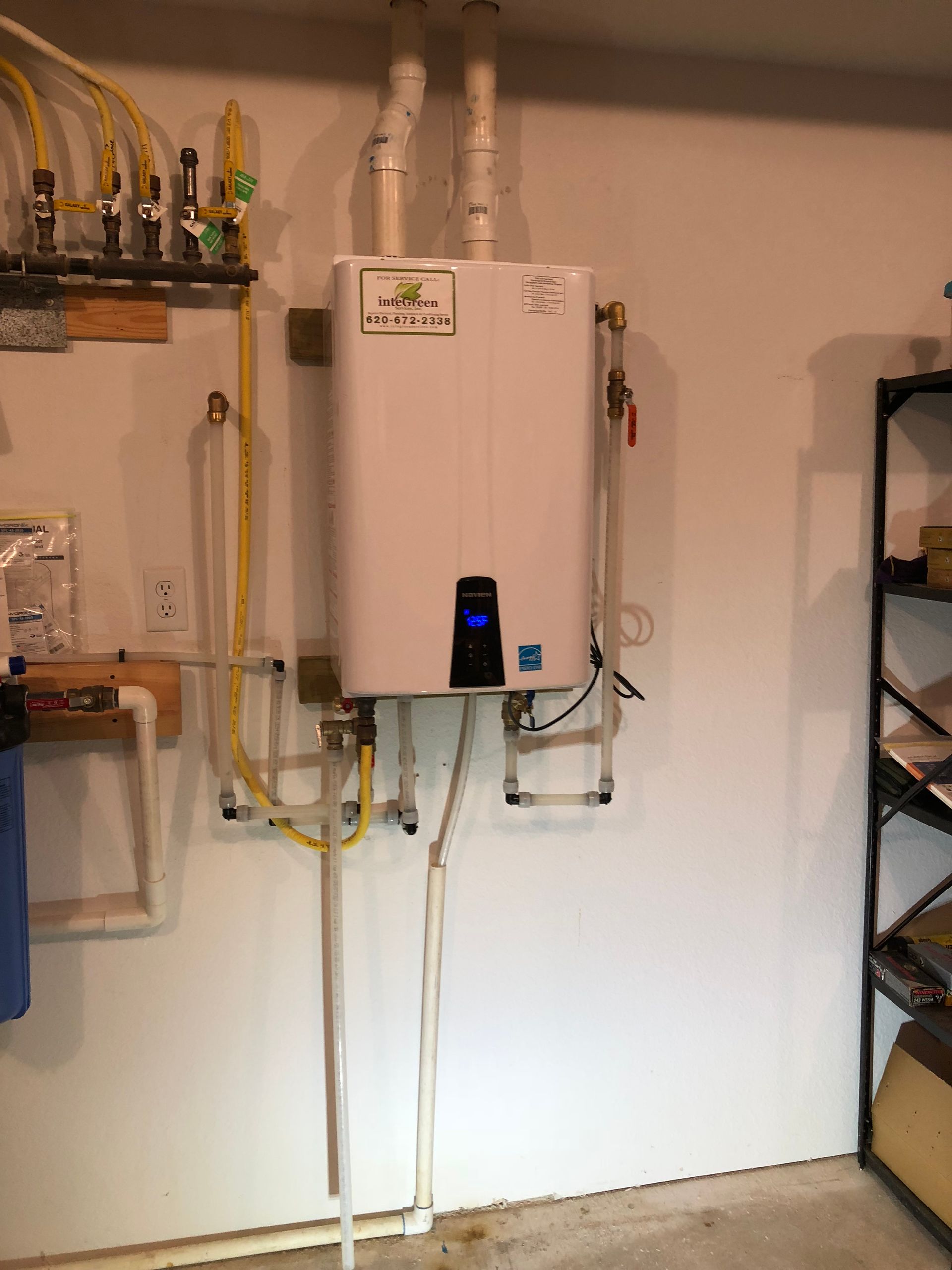 Integreen installation work for Cunningham KS home