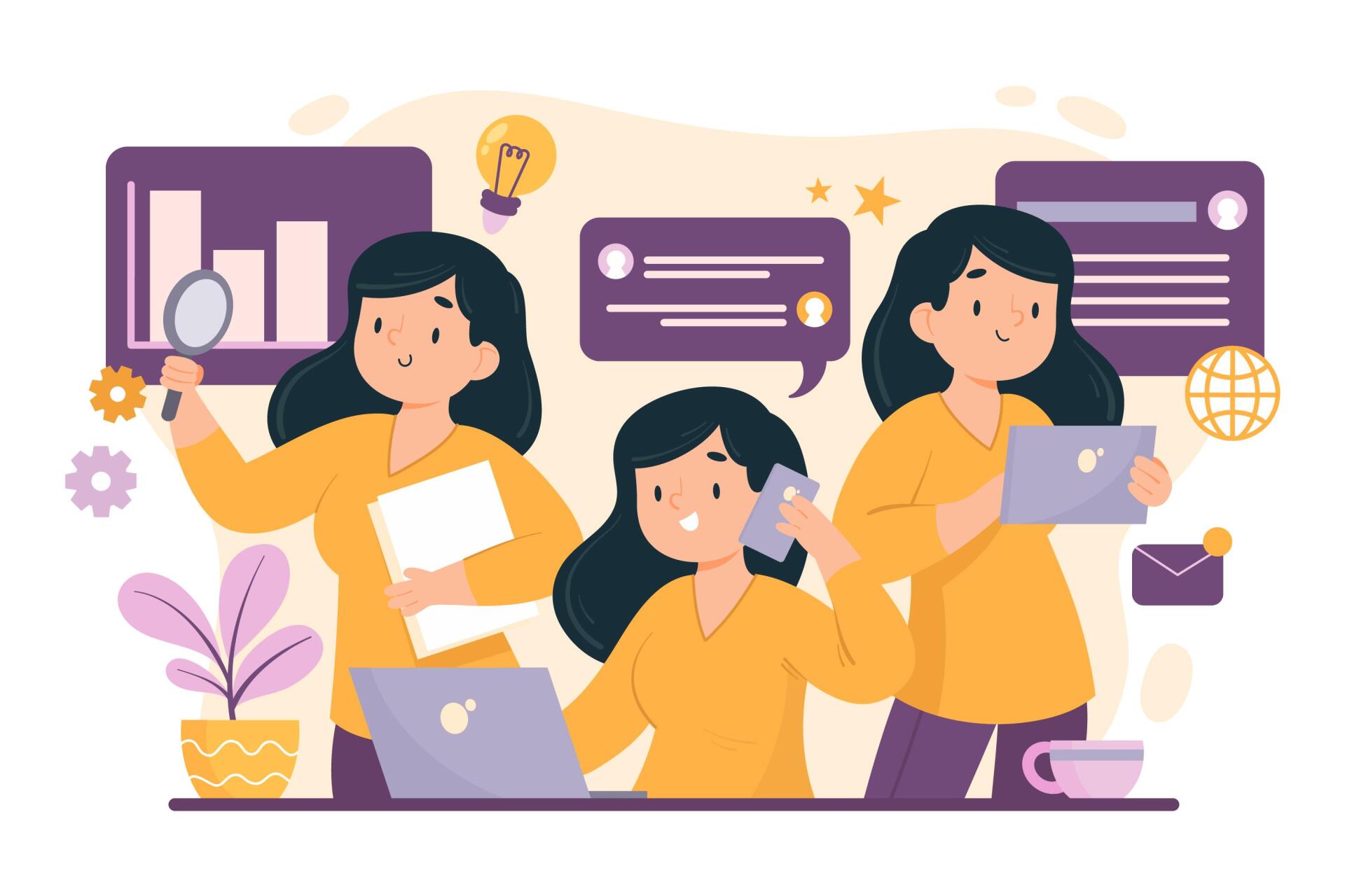Mujer de negocios Mujer de negocios