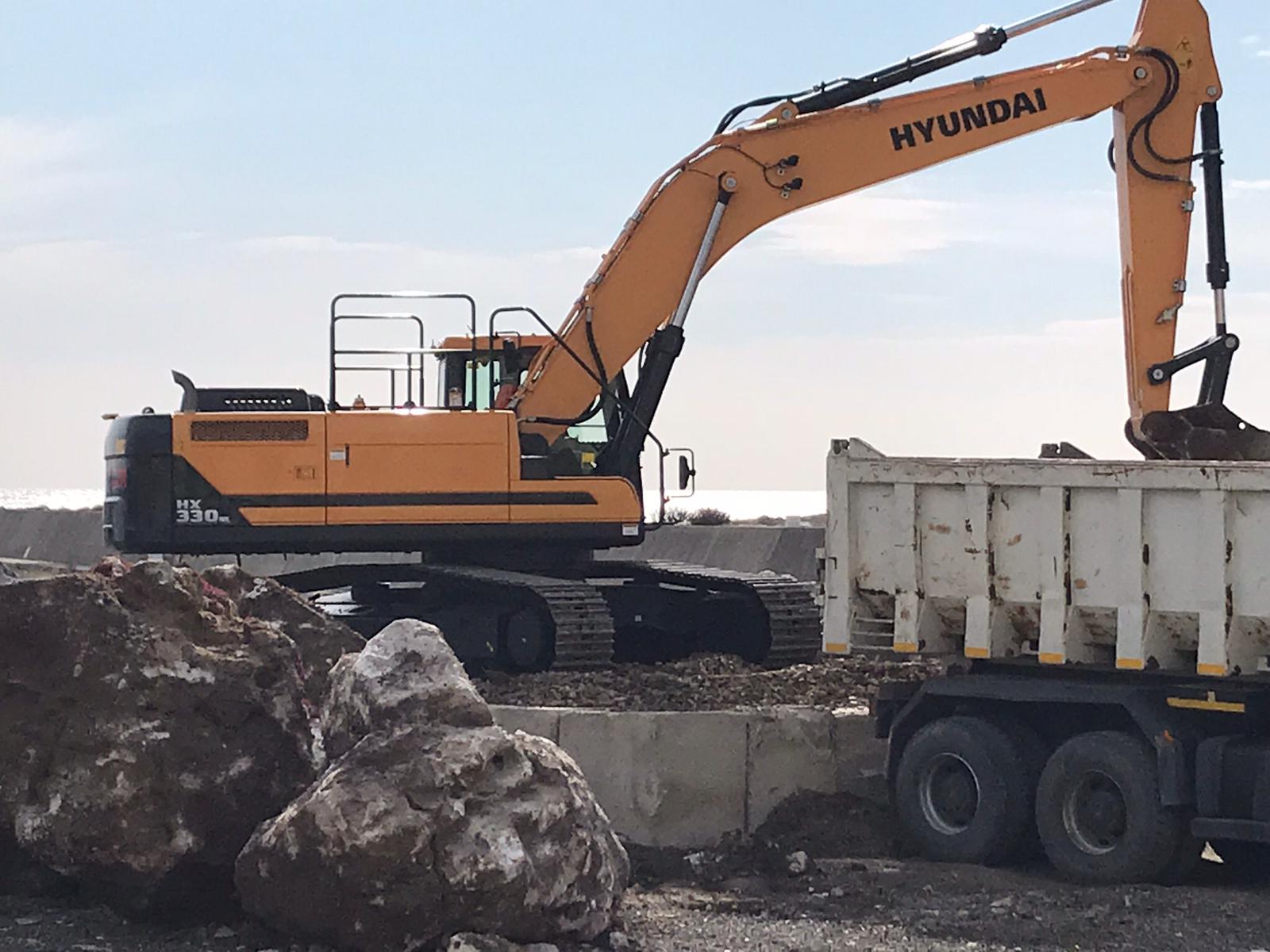 Gru per lavori edili