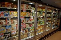 reparto surgelati di un supermercato