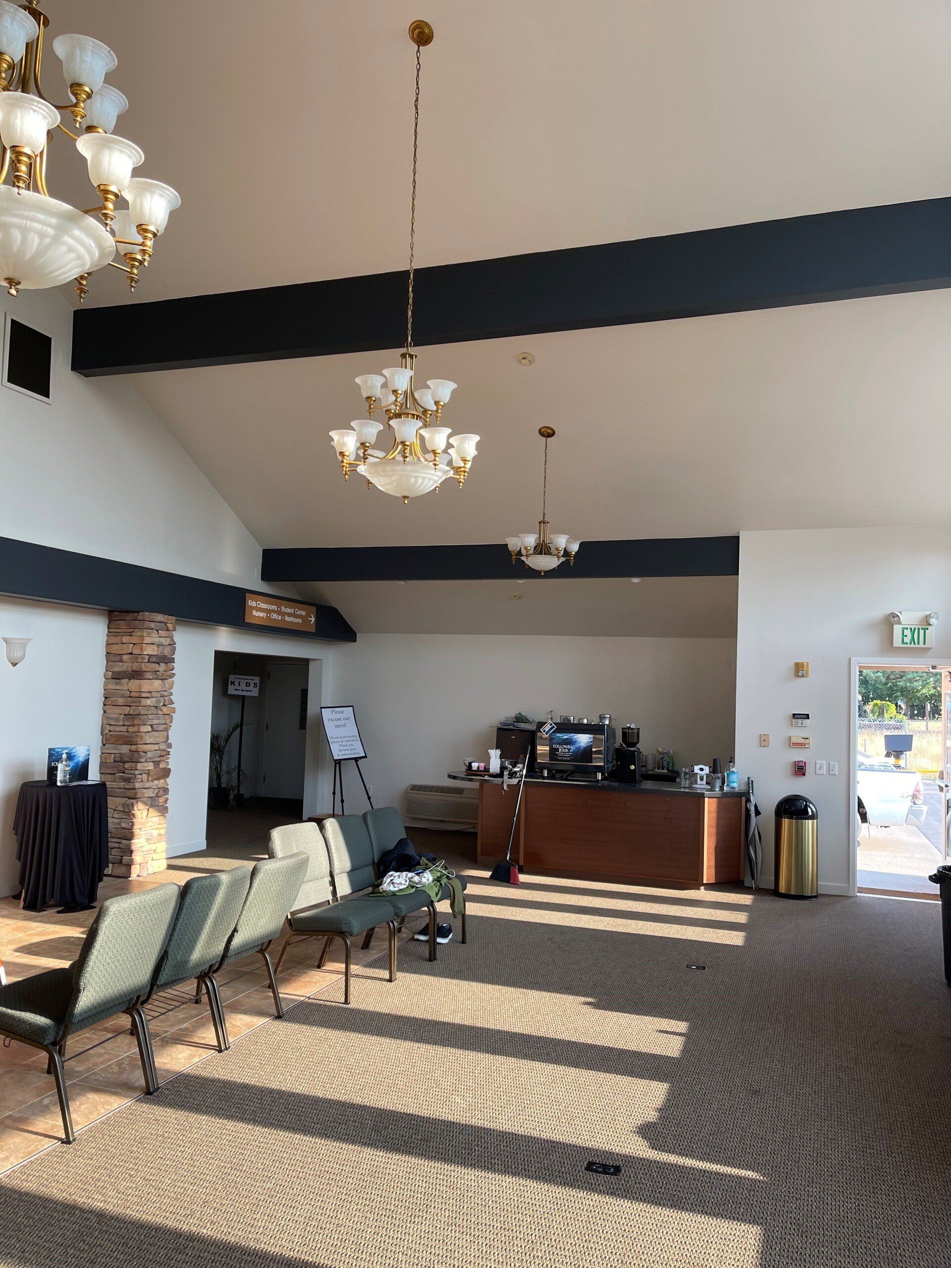 Church Meeting Room - Painting Job - Complete