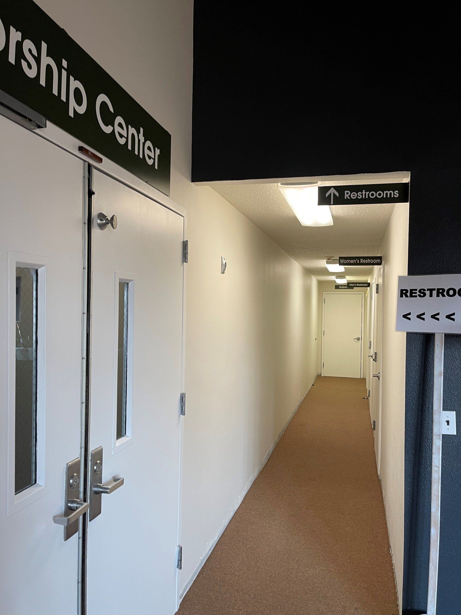 Church Hallways - Painting Job - Complete