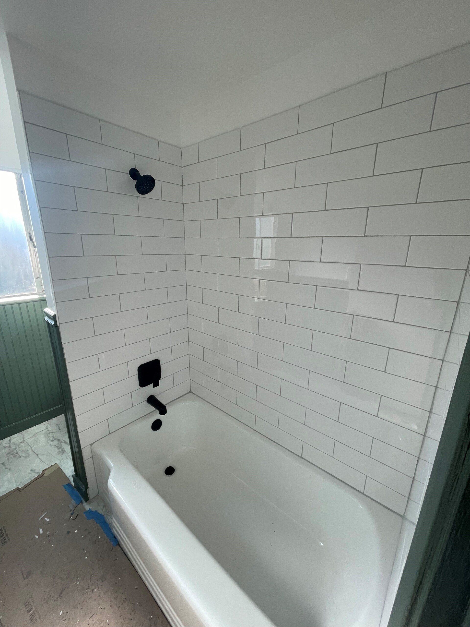 New Tub/Shower Tile